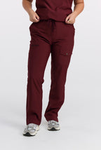 ESSENTIAL SCRUB SET - VELVET BURGUNDY