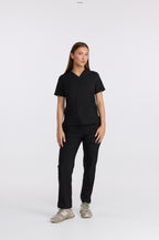 ESSENTIAL SCRUB SET - CARBON BLACK