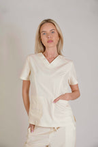 ESSENTIAL SCRUB SET - BUTTER YELLOW